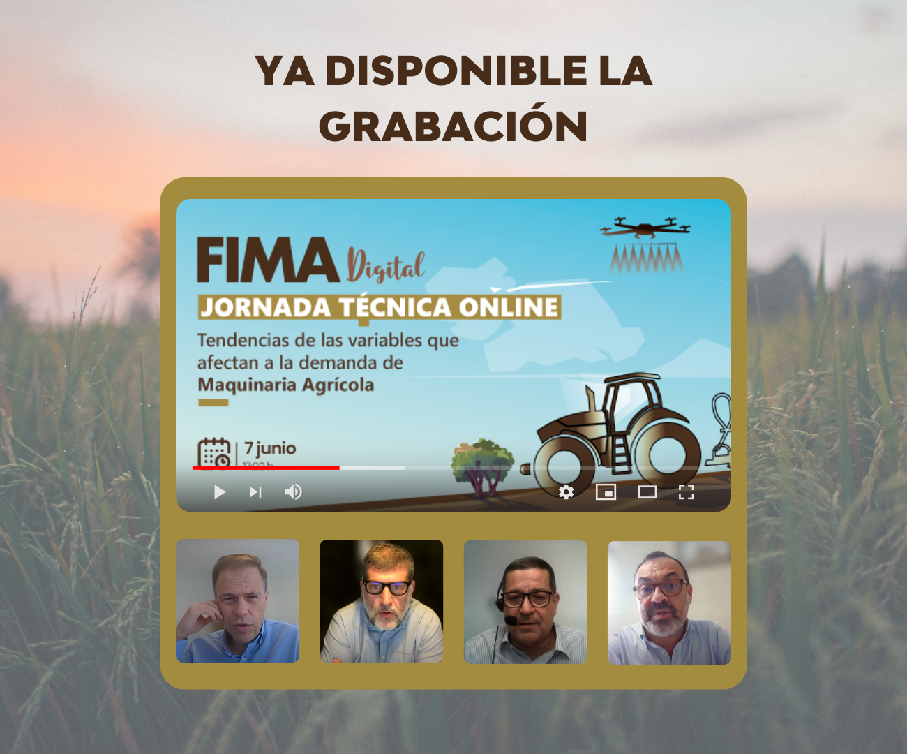 FIMA DIGITAL. Ya puedes ver la jornada completa 